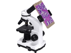 Microscopio Biológico Compuesto 40x-1600x Con Led Y Adaptador Para Smartphone