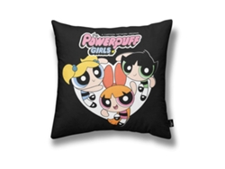 Funda de cojín POWERPUFF GIRLS Powerpuff B (Negro - Multicolor)