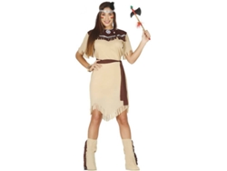 Disfraz de Mujer DISFRAZZES India Con Flecos (Talla: L)