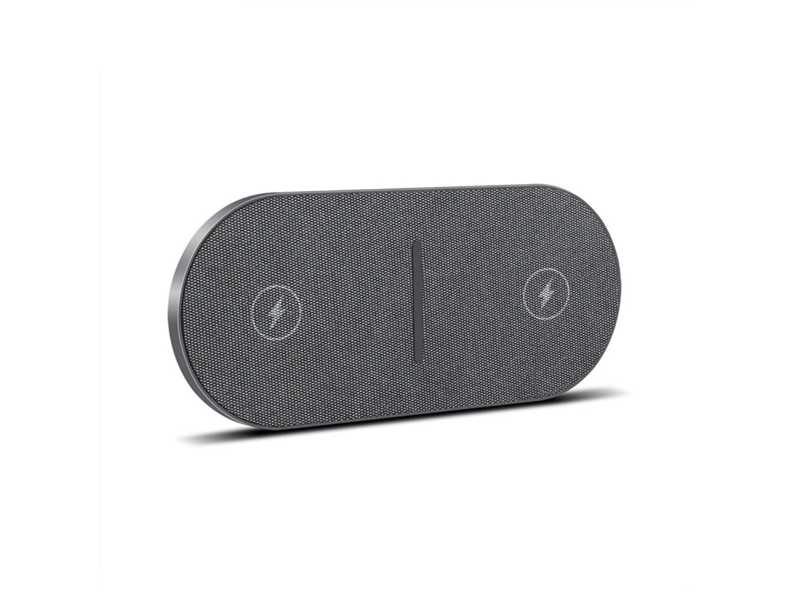 Base De Carga Inalámbrica Dual De 20 W, Estación De Carga 2 En 1 Para Iphone Y Samsung (negro)