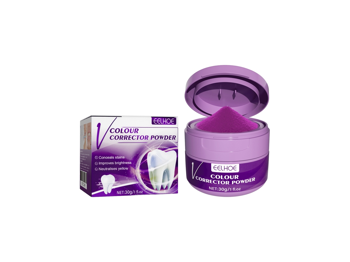 Polvo blanqueador dental Eelhoe V34