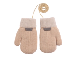 NEVEANCE Guantes de invierno para bebé y niño forrados con lana cálidos y impermeables esquí nieve niños y niñas