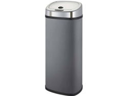 Cubo de Basura KITCHEN MOVE (Gris Mate - Acero Inoxidable - 42 L)