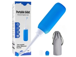 Bidé portátil de viaje, irrigador perineal, 500 ml de volumen
