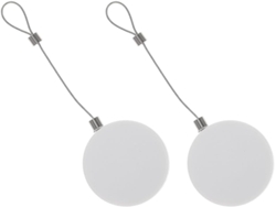 Cable 2 Caja Antirrobo Retráctil Piezas Acero 90 Cm,