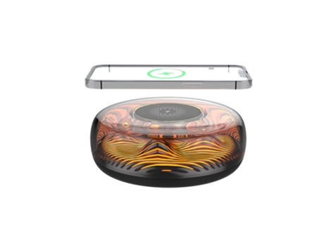 Cargador Inalámbrico 15W CHRONUS Negro
