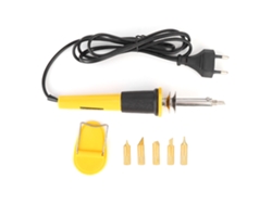 Lápiz De Pirograbado Eléctrico 40w Para Cuero Y Madera, Herramienta De Grabado En Madera Y Cuero