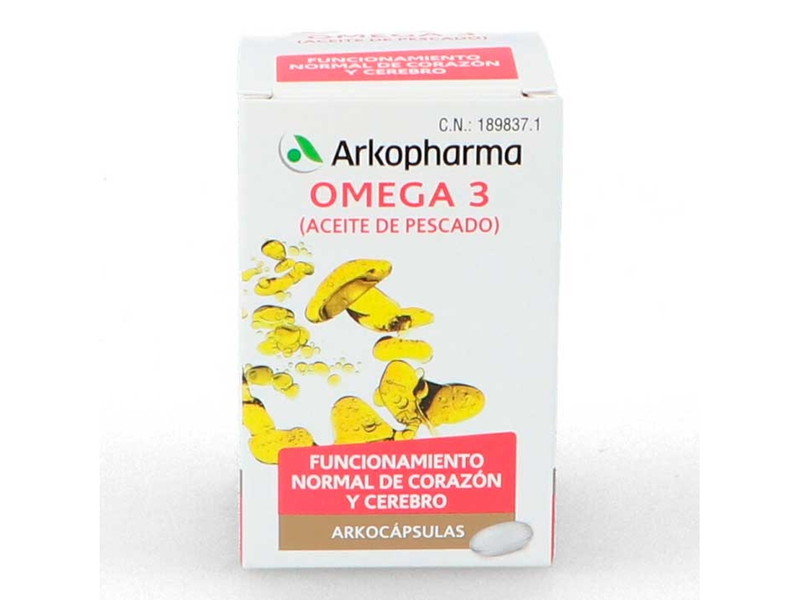 Arkocapsulas Omega 3 Aceite de Pescado 100 Capsulas