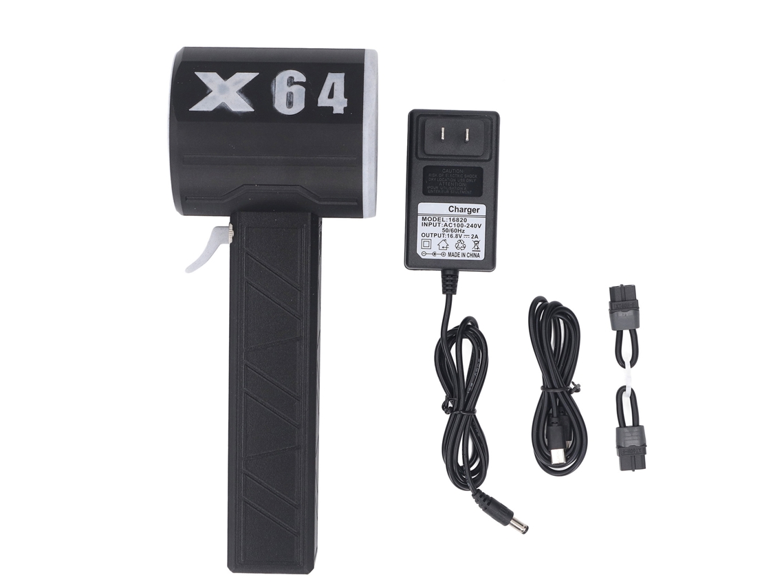 Plumero eléctrico, motor sin escobillas, 64 mm, 1400 g, enchufe estadounidense.