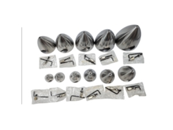 Hélice de aluminio de 32 mm, 38 mm, 45 mm, 51 mm, 57 mm, 64 mm, 70 mm, 76 mm, 82 mm, 89 mm, 95 mm y 102 mm para avión RC con motor de metanol.