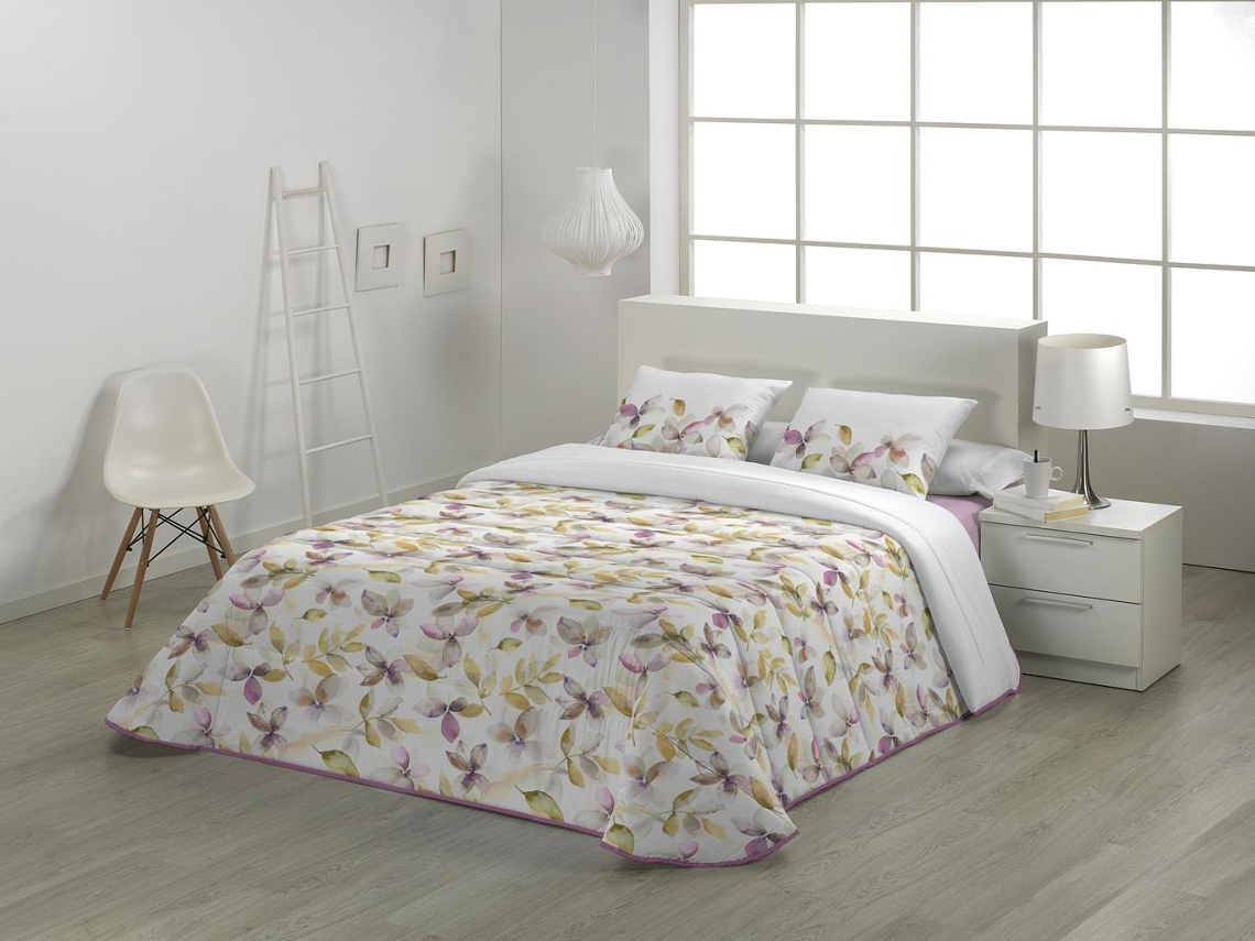 Colcha JVR Bora (Poliéster - Morado - 270 cm)