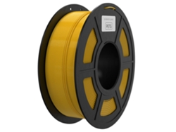 Filamento PETG de 1,75 mm (1 kg) para impresora 3D, compatible con Ender 3, Neptune 2/3, precisión de +/- 0,02 mm, amarillo