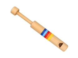 2026-silbato De Madera Para Niños Silbato De Tracción Y Empuje Juguete Educativo De Aprendizaje