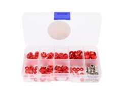 Kit De Tornillos Y Arandelas De Aluminio Cnc Para Coches Rc 1/10 1/8 Tuercas Soportes Tête De Coupe Chefs Rondas
