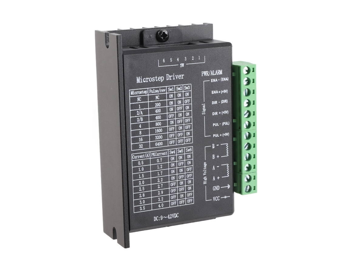 Controlador De Motor Paso A Paso De Aluminio Con Aislamiento Óptico De Alta Velocidad Tb6600 Nema 17/23/34 4.0a 42vdc