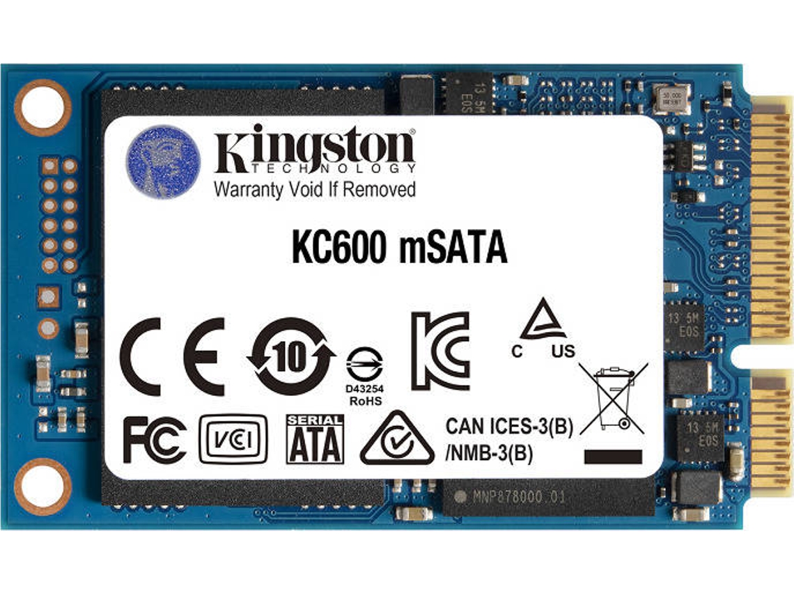 DISCO SSD 256GB KC600 SATA3 MSATA