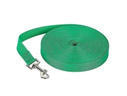 Correa Larga Para Perros Grandes 50m Nylon Con Gancho De Latón Para Exteriores Ipz 30m*2cm Verde