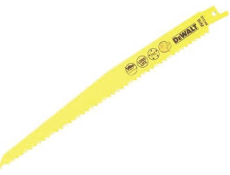 Láminas de Sierra Sabre DEWALT POWER-TOOLS 228mm x 3.6-5.1mm