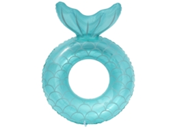 Flotador Infantil Inflable, Modelo Sirena, Ideal Para El Ocio Al Aire Libre En Verano, Resistente Y Antivuelco