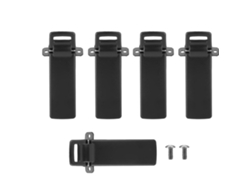 5 Clips Para Cinturón Para Radio Walkie-talkie Baofeng Uv-5r Original, Clip Trasero