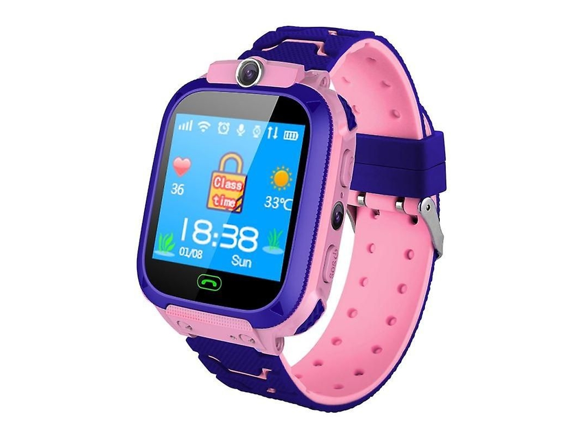 Smartwatch Infantil Q12 Com Tela Colorida De 1,44 Polegadas.