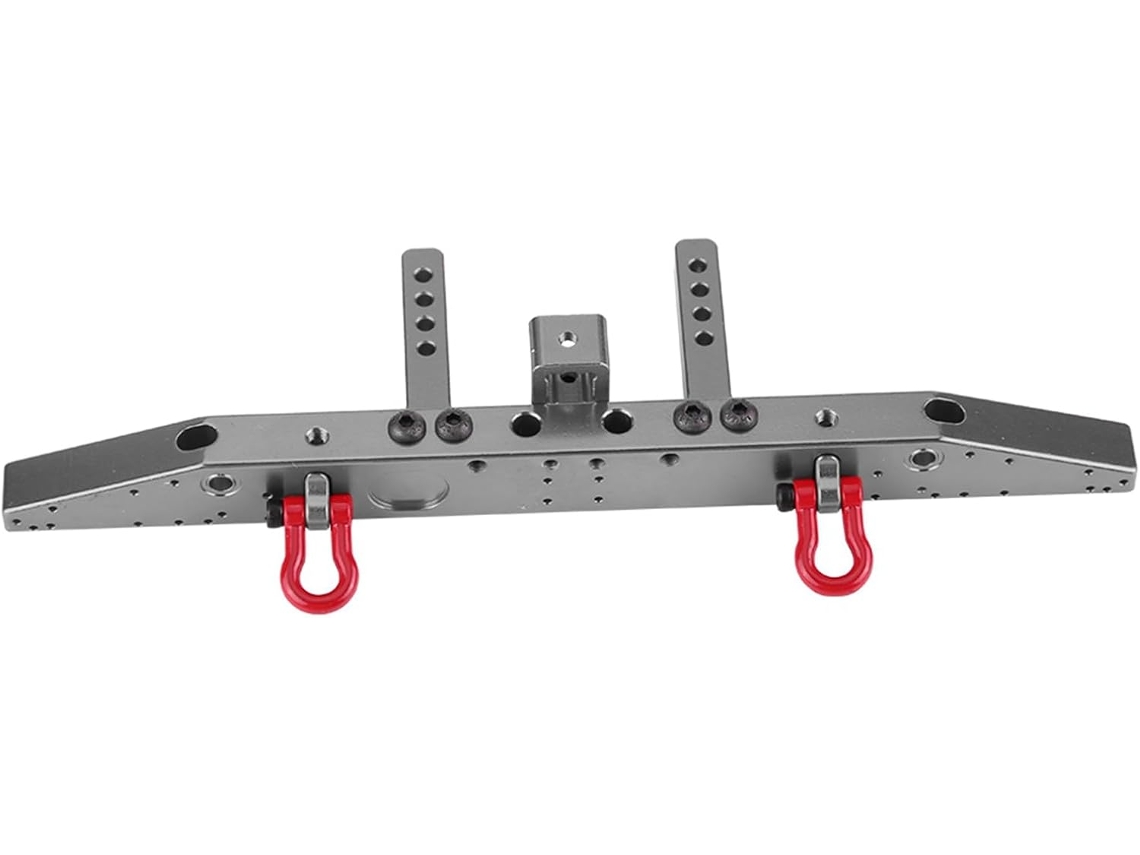 Parachoques Trasero De Aluminio Para Coches Rc Crawler De 4 Pulgadas - Gris Elegante (8236t)
