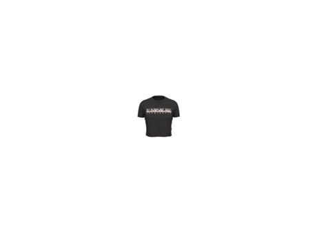 Camiseta de Mujer NAPAPIJRI Rope Negro (M)