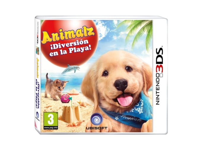 Juego Nintendo 3DS Petz Beach: Animalz ¡Diversión en la playa!