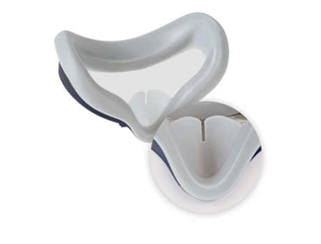 Tapa Facial de Silicona para Oculus Quest 2 Negro VORTEX VR