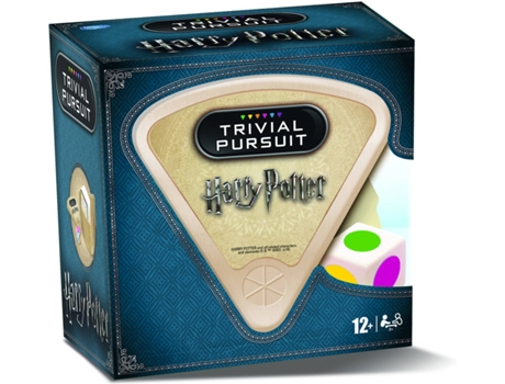 Juego de Mesa TRIVIAL Pursuit Harry Potter (Edad Mínima: ‍8 Años - 13.5 x 14 x 9.8 cm)