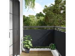 Mampara de balcón 75x500 cm Tejido Oxford Antracita Wsd295720 Lovely Home