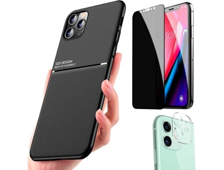 Carcasa + Protector iphone 13 Mini PHONECARE Magnetic Lux Negro 87561