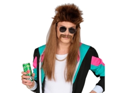 Peluca Redneck con bigotes adulto