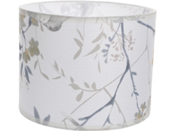 Lámpara De Dormitorio De Tela Con Estampado Floral Y De Pájaros, Ligera Y Delicada, Apta Para Casquillo E27.