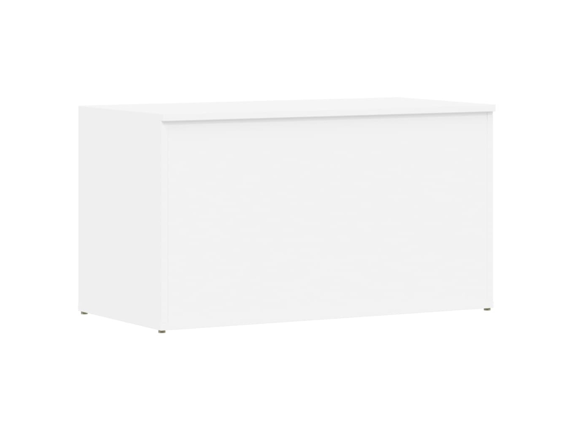 Baúl de madera procesada, blanco, MAISON EXCLUSIVE (84x42x46 cm)