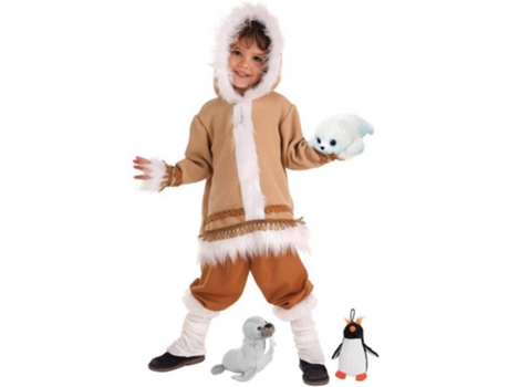 Disfraz de Niño DISFRAZZES Esquimal (Talla: 7 a 9 años)