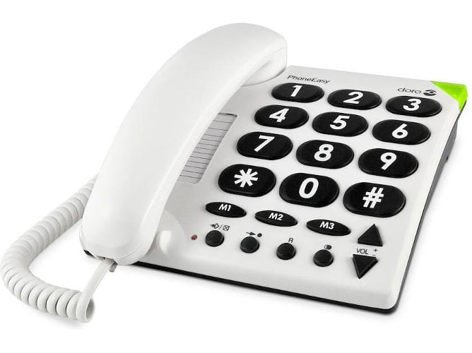 Teléfono Fijo DORO Phone Easy 311c blanco