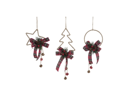 Adornos de Navidad DKD HOME DECOR (Muticolor)
