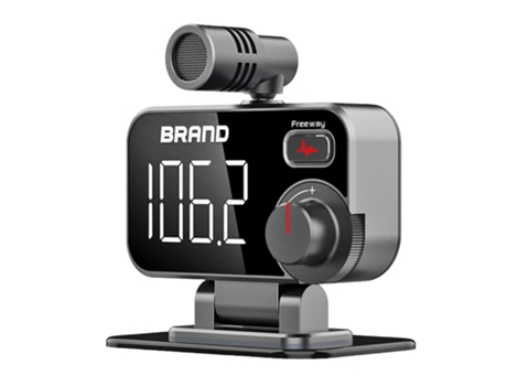 Transmisor FM inalámbrico Bluetooth Reproductor de MP3 para coche CZ-MP3-34 Negro PETHUEL