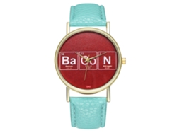 Reloj De Cuarzo Clásico Casual Unisex Pareja Moda Regalo (verde Menta)