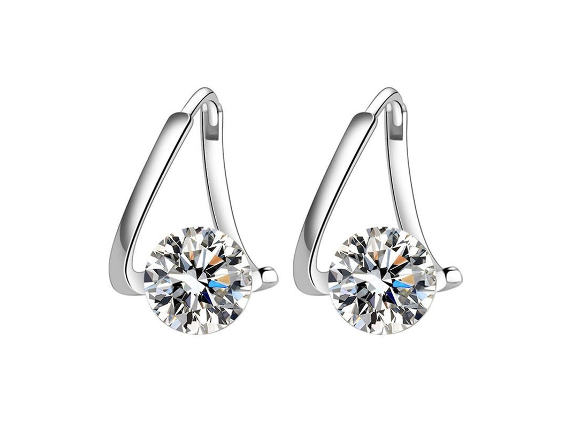 Pendientes De Diamantes De Lujo Ligeros De Mosan Para Mujer, Hipoalergénicos, Regalo Ligero Para Madre, Esposa O Novia.
