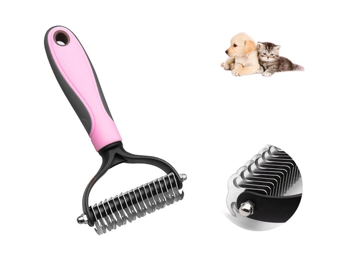 Peine Para Cejas - Efecto Masajeador Y Protector Para Pelo Corto - Perro Y Gato - Peine De Doble Cara
