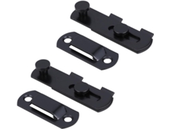Cerrojo Para Candado Pestillo De Puerta 2 Piezas Cerradura Acero Inoxidable Puertas Armarios Muebles