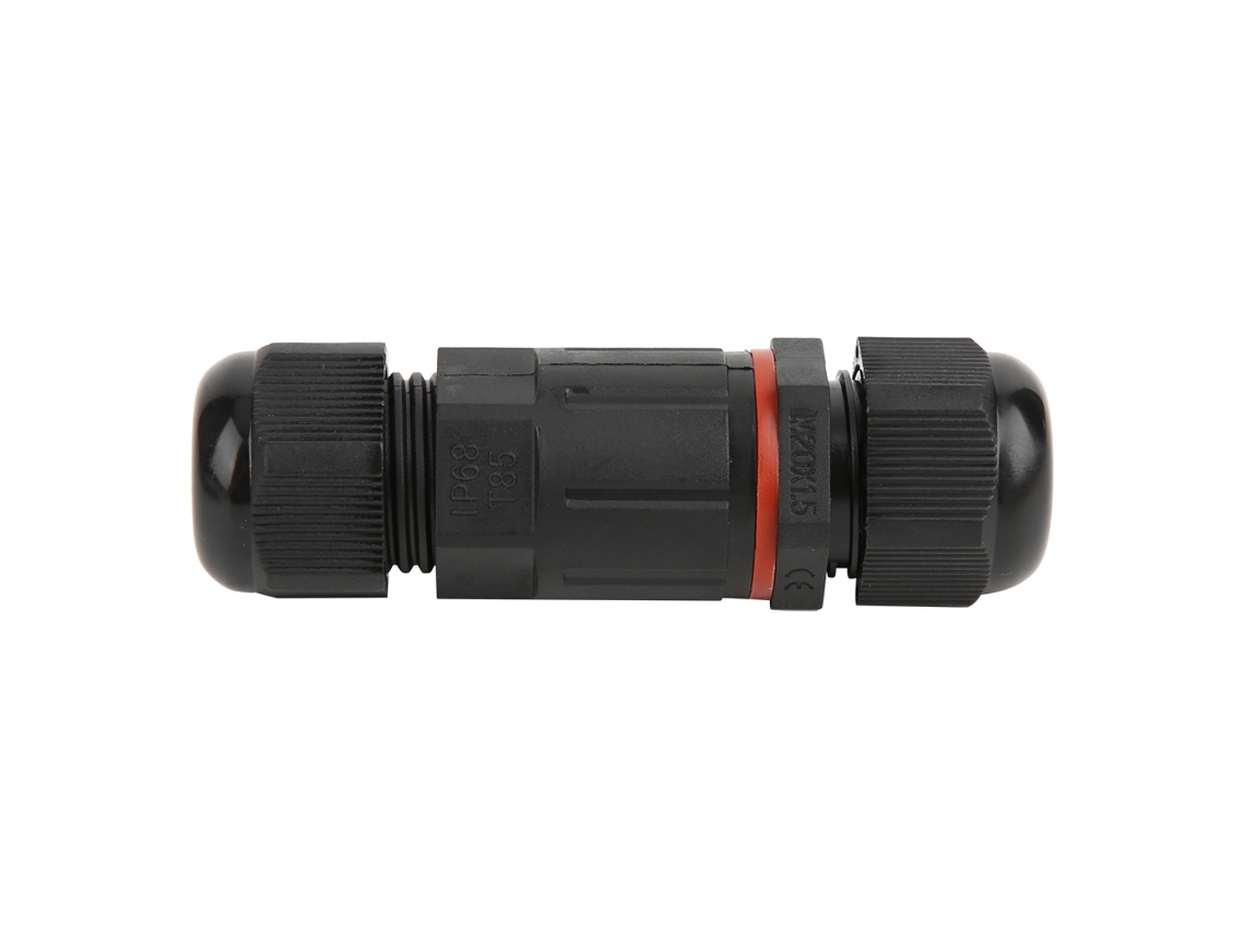 2026-conector De Cable Impermeable Ip68 Para Exterior 3 Núcleos Caja De Unión Recta