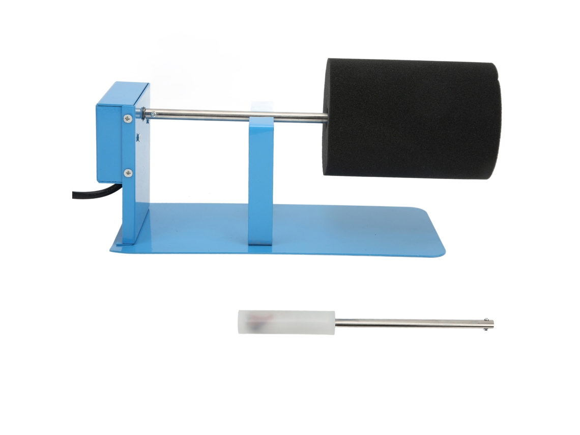 Girador De Vasos Ajustable Antideslizante Y Silencioso De Aluminio, Enchufe Europeo De 220 V, Color Azul.