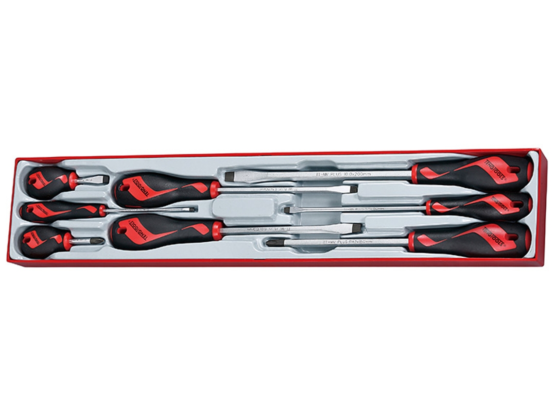 Tengtools 174500108 Jgo Destornilladores Standard Y Cortos Ttx918n