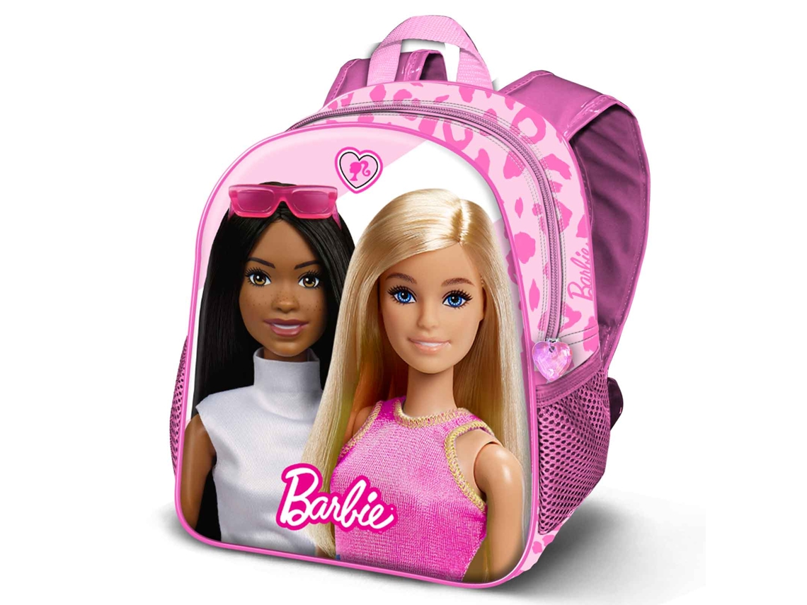 Barbie Fashionista Mochila 3D Pequeña, Rosa KARACTERMANIA