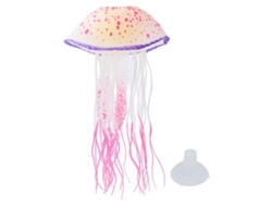 Medusas artificiales fluorescentes flotantes para decorar acuarios y peceras Rosewell