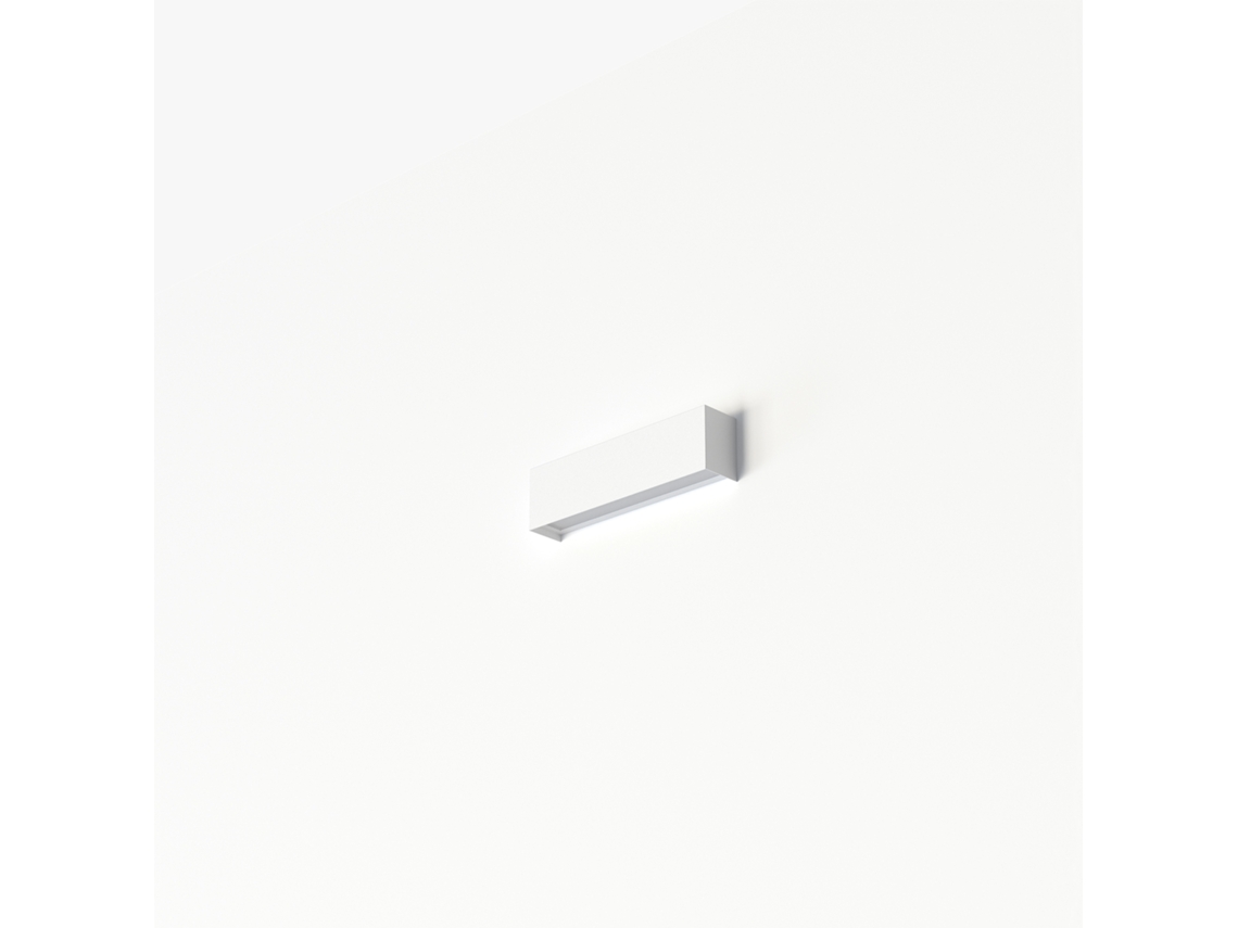 Lámpara NOWODVORSKI Straight Wall White Xs (Blanco - Acero )