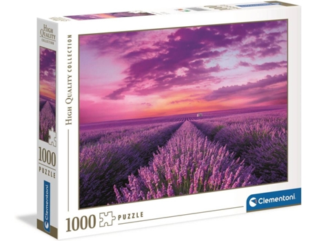 Puzzle CLEMENTONI Lavender Field (25 años - 1000 piezas)